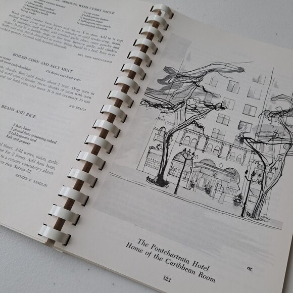 VTG Recipes & Reminiscences of New Orleans Cookbook Ursuline Academy 1971 Cajun - Picture 9 of 15